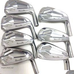 Irons Golf Clubs Romaro Ray Cx Forged Set Mens Sier Right Handed 4-9P Graphite Steel Shaft R S Sr Flex Header And Grips Drop Delivery Dhyyk