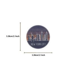 10/50Pcs New York City Stickers Travel Lover DIY Adhesive Decal for Journal Notebook Calender Laptop Guitar Card for Kids Gift