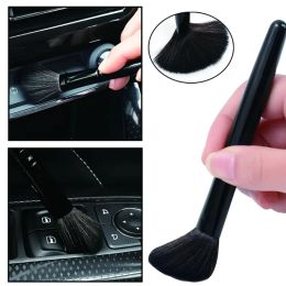 Car Detail Brushes Ultra-Soft Bristles Cleaning Brush Car Interior Detailing Duster Dashboard Vent Long Handle Cleaning Brushes