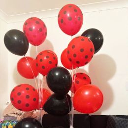 Ladybug Birthday Party Banner Tableware Balloons Ladybug Theme Baby Shower Boys Girls 4th 5th 6th Birthday Party Supplies