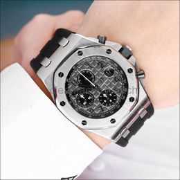Designer Luxury audemar watch Audemar pigeut piquet Watches Royals Oaks Wristwatch Box Mens Watch Machinery New AudemarrsP Waterproof Stainless Steel High Qualit