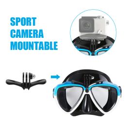 Professional Scuba Diving Mask Snorkel Anti-Fog Goggles Glasses Set Silicone Swimming Fishing Snorkeling equipment Adults