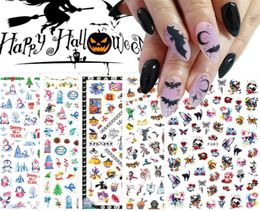 Christmas Halloween Nail Stickers Set 3D SelfAdhesive Stickers for Women Girls Kids DIY Nail Salon Manicure Tip4851217