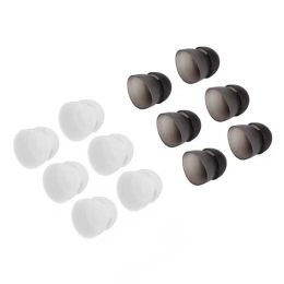 10Pcs Closed Fit Hearing Aid Domes Earplug Silicone Double Layer Anti Static Eartips Replacement Hearing Aid Accessory 8/10/12mm