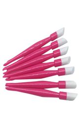 EasyNail 50pcs Pink Soft Nail Cuticle Pusher Plastic Rubber dark Purple Available High Quality Nail Tools4233786