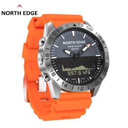 NORTH EDGE Indoor Outdoor Exercises World Time Sports Watch Compass Waterproof 200M GAVIA 2