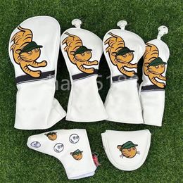 Headcover Golf designer brand club head cover Drivers, 3 Wood, 5 Wood, Hybrit and putter Headcover Please contact me for more pictures