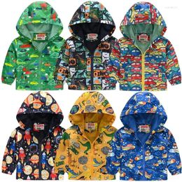 Jackets Infant Toddler Boy Waterproof Child Kids Windbreaker Zipper Baby Boys Jacket Spring Summer Thin Coat Children Clothes
