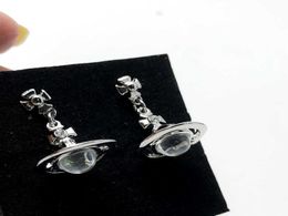 Stud Saturn Crystal Ufo Pendant Earrings Punk Planet Jewelry Valentine039s Gifts Animation27858937253