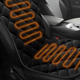 Car Seat Covers Cushion For Winter Elastic Band Easy To Instal Anti-slip Rubber Bottom Most Brand Heated Pad