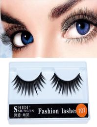 1 Pair 3D NaturalThick Long Hair False Eyelashes Eye Lashes Wispy Makeup Beauty Eye Extension Tools6022025