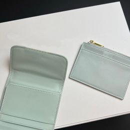 Designer -Tasche echte Leder -Brieftasche Frauen Kurzer HaSp -Geld