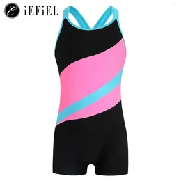 Women's Swimwear One Piece Athletic Swimsuits For Girls Racer Cutout Boyleg Rash Guard Bodysuits Shorty Wetsuits Sporty Swim Costume