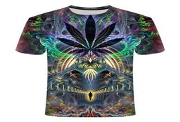New Summer Style Mens TShirt Colourful Galaxy Space Psychedelic Floral 3D Print WomenMen T Shirt Hip Hop Casual Tees Tops7044258