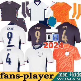 24 25 England Euro Cup Soccer Trikots Kane Sterling Grealish Rashford Mount Bellingham Saka Trippier National Fußball Männer Kinder Full Kits