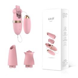 Sexy suction vibrator oral licking Nipple massager Clit sucking tongue egg vibrator Clitoris vaginal stimulator female sex toy 240516