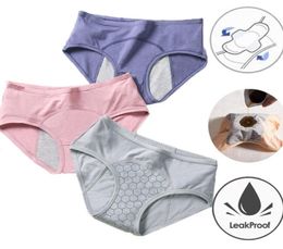 Menstrual Panties Women Underwear Leak Proof Physiological Pants Women Cotton Seamless Panties Briefs High Waist Underwear6397116