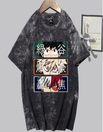 Men039s TShirts Anime So Todoroki Bakugou Deku Y2k My Hero Academia T Shirt Men Manga Graphic Tees Fashion Tshirt Summer 90s T9393950