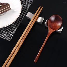 Chopsticks Chinese Holder 304 Stainless Steel Sticks Rest Stand Reusable Spoon Chopstick Rack Kitchen Tableware