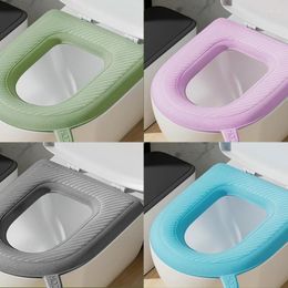 Toilet Seat Covers Waterproof Cover Household Bathroom Universal Closestool Pads Antibacterial Portable Travel EVA Cushion