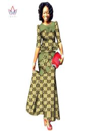 New Style 2019 Fashion African skrit sets for Women Traditional Plus Size African Clothes Dashiki Elegant Women Set BRW WY24872290096