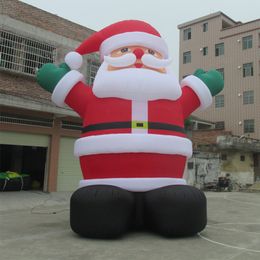 outdoor activities 20ft/26ft/33ft high giant inflatable santa claus outdoor advertising christmas old man cartoon for sale