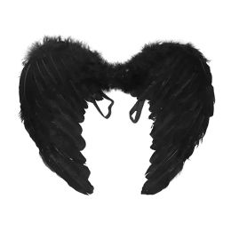Angel Wings Kids Angel Feather Wings Outfit Christmas Plume Prop Animal Feathers Performance Adornment Show Scene Party Props