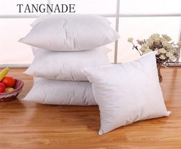 Bedding Square PP Cotton Cushion Core Pillow interior Home Decor White 45x45 CM For Car Sofa Chair Whole RA18 Y2001032535066