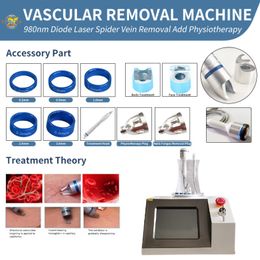 Laser Machine 3 In 1 Diode Laser 980Nm Varicose Veins Treatments Nail Fungus Spider Vien Removel Pain Ease