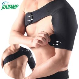 1Pcs Weight Adjustable Gym Sports Single Shoulder Brace Support Strap Wrap Belt Band Pad for Men & Women (Shoulder Support)