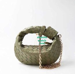 Btteca Vanata Chain Totes Mini Jodie Casual Designer Bag Luxury Woven Small Crowd High Bags Design Dumpling Leather Portable Shoulde Shoulder Bags WIUW YIHAFN