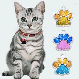 Dog Tag Personalised Pet Cat ID Collar Accessories Custom Engraved Necklace Supplies For Name Products