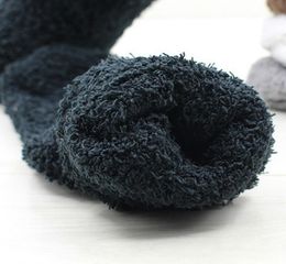 6 Colours 6 Pairs Extremely Cosy Cashmere Socks Men Winter Warm Sleep Bed Floor Home Fluffy3564000