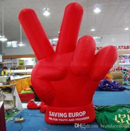 Custom Inflatable Bier Hand Model Balloon with Base for Party Event Decoration on Sale
