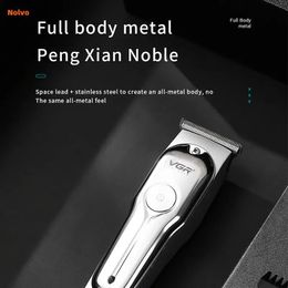 600Mah Men Electric Hair Clipper Professional Shaver Rechargeable Trimmer Cordless 240516
