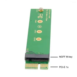 Computer Cables CY Cablecc NGFF M-key M Key M.2 NVME AHCI SSD To PCIe PCI-E 3.0 1x X1 Vertical Adapter For XP941 SM951 PM951 960 EVO
