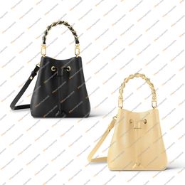 Ladies Fashion Casual Designe Luxury Bucket Bag Tote Handbag Crossbody Shoulder Bag TOP Mirror Quality M22598 M22599 Pouch Purse