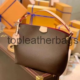 LouiseViution Lvity Fashion N44044 Lvse Designer Ladies 5a Top Handbag Graceful M43701 M43704 Flower Checkerboard Large Capacity Bag