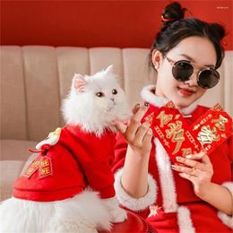 Dog Apparel Great Cat Costume Windproof Coat Eye-catching Delicate Texture Tear-resistant Puppy 2-Legged Sweater Pet Supplies