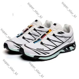 Solomon Xt6 Advanced Athletic Shoes Mens Xapro 3Dv8 Triple Black Mesh Wings 2 White Blue Red Yellow Green Speed Cross Speedcross Men Outdoor Hiking Shoes 733