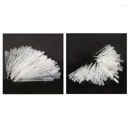 Storage Bottles 200PCS Graduated Pipettes Dropper Polyethylene (0.2Ml & 0.5Ml)