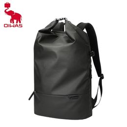 Oiwas Men Backpack Fashion Trends Youth Leisure Travelling SchoolBag Boys College Students Bags Computer Bag Backpacks 211230 252F
