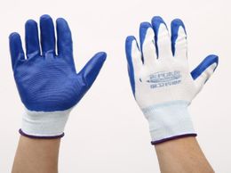 10 Pair Garden Gloves Safety Gloves Nylon With Nitrile Coated Work Glove home decor7504464