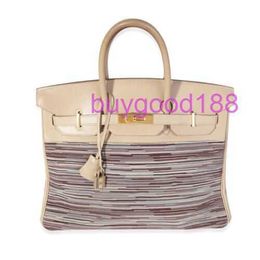 AA Biriddkkin Delicate Luxury Womens Social Designer Totes Bag Shoulder Bag Parchemin Box Calf 35