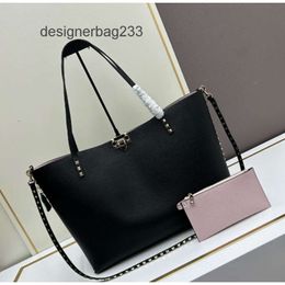 Handbags Rock Leather Valenteino New Designer Shoulder Bag Capacity Bags Crossbody Womens Tote Rivet Vo Handheld 2024 Trendy Stud Large Totes E419