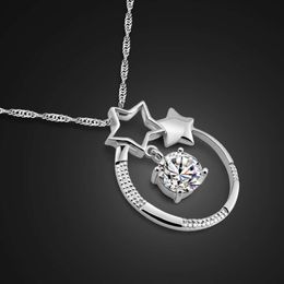 Fashion Necklace Designer Jewellery Sailormoon Creative Star Pendant 925 Sterling Silver for Women Trendy High Quality Clavicle Chain Birthday Gifts