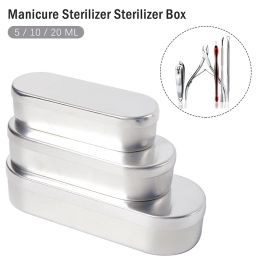 Manicure Steriliser Steriliser Box Dental Nail Tool Tray Container Resistant High Temperature Steriliser