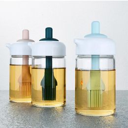Tools Sealed Against Dust Brush Oil Bottle For Easy Pouring Press And Glass Dispenser
