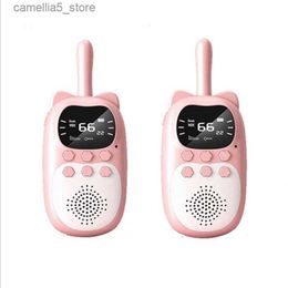 Toy Walkie Talkies Children Walkie-Talkie Parent-Child Interactive Toy Wireless Phone For Kids Gift J60A Q240527