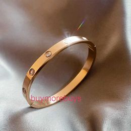 Designer Screw Bangle Bracelet Luxury Jewelrys Carer Original Trendy 18K Gold Diamond for Women Men Nail Bracelets Silver Jewellery Bracelet 0WWF